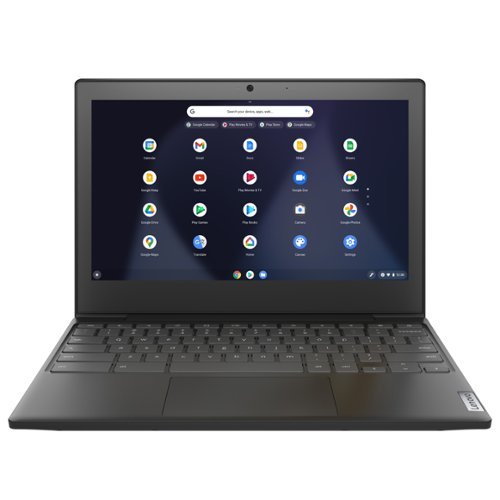  Lenovo - Chromebook 3 11.6&quot; HD Laptop - Celeron N4020 - 4GB Memory - 64GB eMMC - Onyx Black