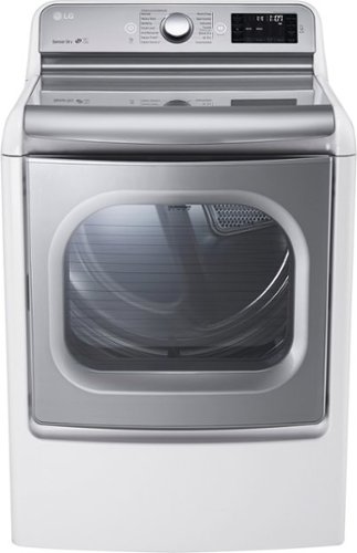  LG - 9.0 Cu. Ft. 14-Cycle Steam Gas Dryer