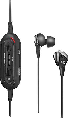  Sennheiser - Active Noise-Canceling Wired Headphones - Black