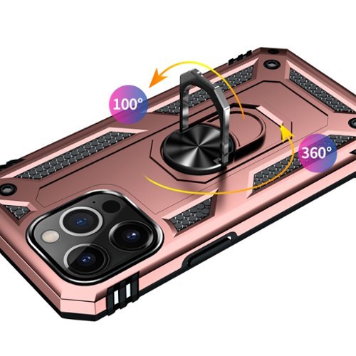 SaharaCase Raider Series Kickstand Case for Apple iPhone 13 Pro - Rose Gold HOW TO BUY