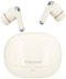 Tronsmart - Sounfii R4 True Wireless In-Ear Earbuds, 12mm Drivers with Big Bass, 4 Mics ENC Clear Call, Smart Touch Control - Beige-Front_Standard