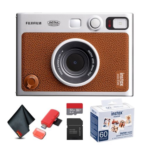 Fujifilm INSTAX MINI EVO Hybrid Instant Camera , MICRO SD TO SD
