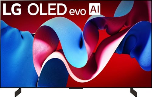 LG - 42" Class C4 Series OLED evo 4K UHD Smart webOS TV (2024)
