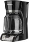 Black & Decker - 12-Cup Programmable Coffee Maker - Black-Angle_Standard 