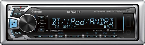  Kenwood - Built-In Bluetooth Apple® iPod®- and Satellite Radio-Ready Marine In-Dash Deck - Multi