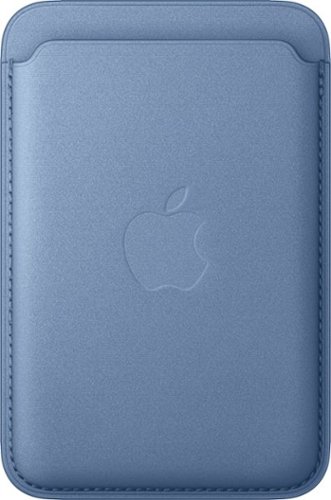 Apple - iPhone FineWoven Wallet with MagSafe - Wildflower Blue