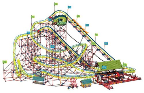 K'NEX - Thrill Rides Son of Serpent Giant Roller Coaster Building Set - Multi-Front_Standard 