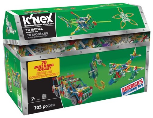  K'NEX - 70-Model Building Set - Multi