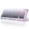 GravaStar - Mercury K1 75% Wireless Mechanical Gaming Keyboard - Gradient White-Front_Standard