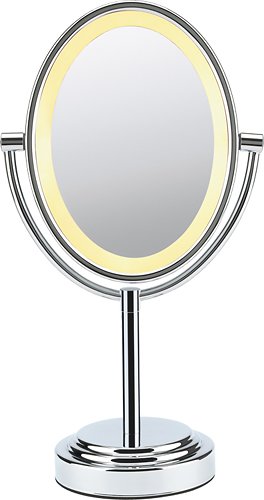 Conair - Double-Sided Illuminated Mirror - Chrome-Front_Standard 