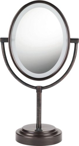  Conair - Double-Sided Illuminated Mirror - Bronze