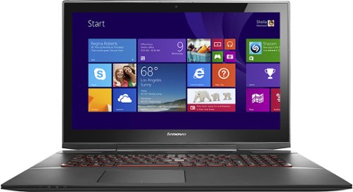  Lenovo - 17.3&quot; Touch-Screen Laptop - Intel Core i7 - 16GB Memory - 1TB+8GB Hybrid Hard Drive - Black