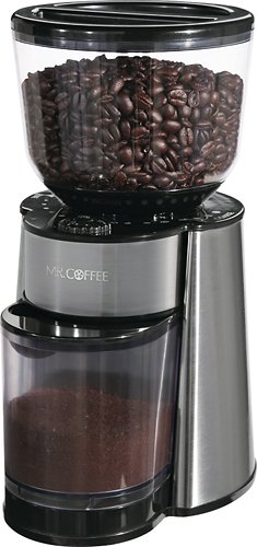  Mr. Coffee - Burr Mill Coffee Grinder - Black