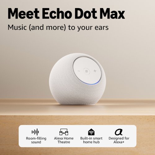 Amazon Echo Dot Max (newest model), Alexa speaker w/ room filling
