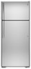 GE - 17.5 Cu. Ft. Frost-Free Top-Freezer Refrigerator-Front_Standard 