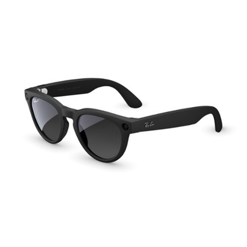 Ray-Ban Meta Headliner (Gen 2) glasses with Meta AI, Audio, Photo, Video Compatibility - Polarized Graphite lenses - Matte Black INTERNATIONAL SHIPPING