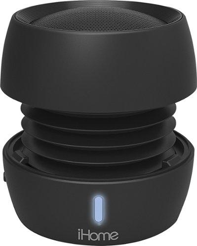  iHome - iBT72 Bluetooth Mini Speaker - Black
