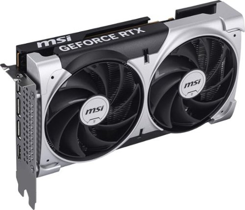 MSI NVIDIA GeForce RTX 5050 8G VENTUS 2X OC 8GB GDDR6 PCI Express Gen 5 Graphics Card - Black SHOP ONLINE