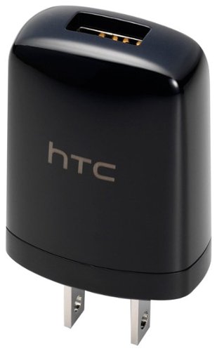  HTC - TC U250 Wall Charger - Black