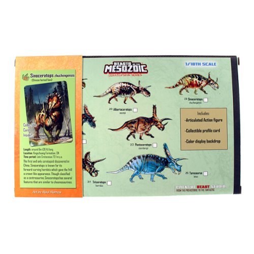 Creative Beast Studio Beasts of the Mesozoic: Dinosaur Figure - Sinoceratops Zhuchengensis BUY ONLINE
