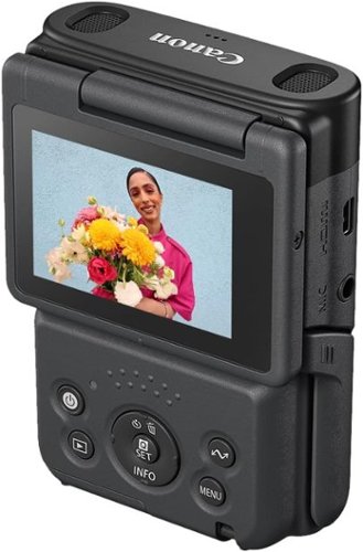 Canon PowerShot V10 Vlog Camera, Black (International Version