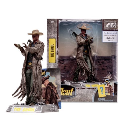 McFarlane Toys Movie Maniacs - 6 Posed Figure - Fallout - The Ghoul GLOBAL SHIPPING
