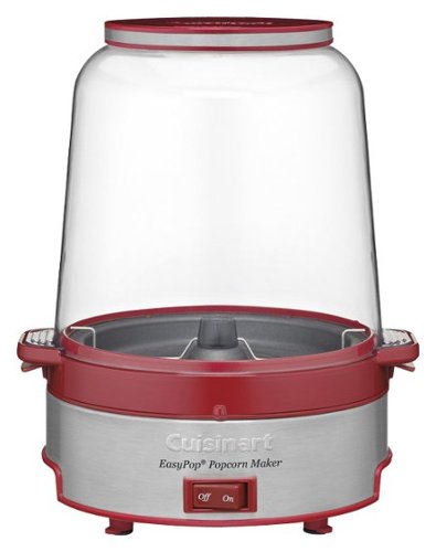  Cuisinart - 16-Cup EasyPop Popcorn Maker - Stainless-Steel/Red