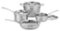 Cuisinart - MultiClad Pro 7-Piece Cookware Set - Stainless-Steel-Angle_Standard