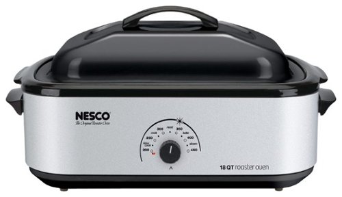  Nesco - 18-Quart Roaster - Metallic Silver