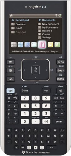  Texas Instruments - TI-Nspire CX Handheld Graphing Calculator - Black