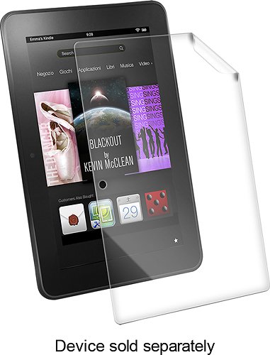  ZAGG - InvisibleSHIELD Screen Protector for Kindle Fire 7&quot; HDX - Clear