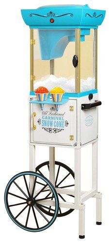  Nostalgia - Vintage Collection Snow Cone Cart - Blue/White