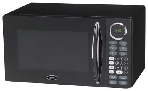  Oster - 0.9 Cu. Ft. Compact Microwave - Black