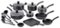 T-Fal - Initiatives 18-Piece Cookware Set - Gray-Angle_Standard