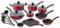 T-Fal - Initiatives 18-Piece Cookware Set - Red-Angle_Standard
