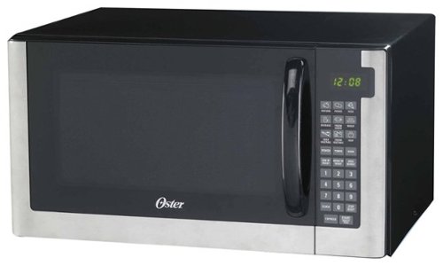  Oster - 1.4 Cu. Ft. Mid-Size Microwave - Black
