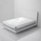 Bedgear - S3 Performance Mattress, Sport -Queen - White-Front_Standard