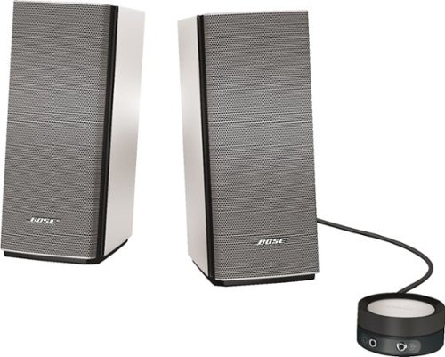  Bose - Companion 20 Multimedia Speaker System (2-Piece) - White