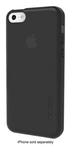  Incipio - feather Clear Ultralight Snap-On Case for Apple® iPhone® 5c - Clear Black