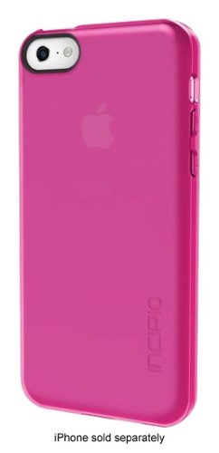  Incipio - feather Clear Ultralight Snap-On Case for Apple® iPhone® 5c - Clear Pink