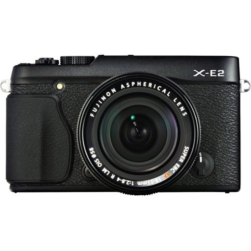  Fujifilm - X-E2 Mirrorless Camera with 18-55mm Lens - Black