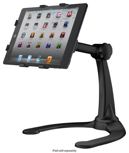  IK Multimedia - iKlip Stand for Apple® iPad® mini - Black/Silver