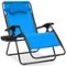 Best Choice Products - Oversized Zero Gravity Chair, Folding Outdoor Patio Recliner w/ Cup Holder - Light Blue-Front_Standard