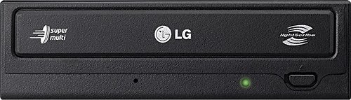 LG - Super-Multi 24x Internal DVD±RW/CD-RW Drive - Black