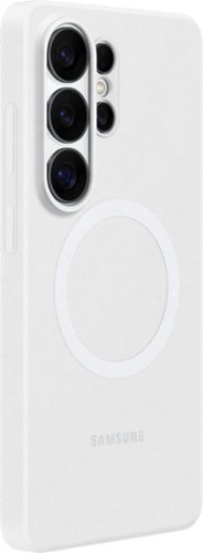 Samsung Galaxy S26 Ultra Silicone Magnet Case - White GLOBAL SHIPPING