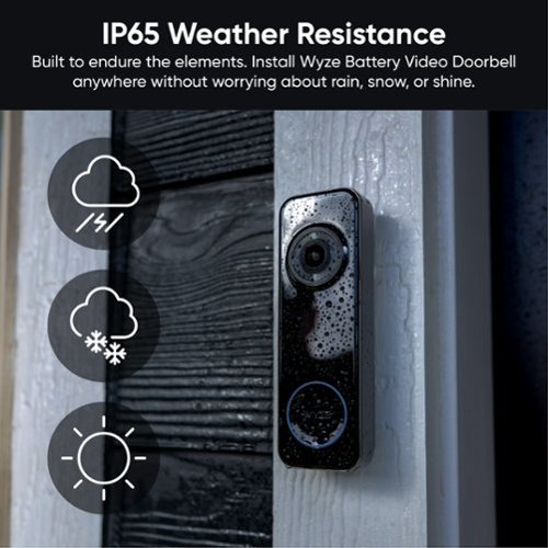 Wyze Battery Video Doorbell - Black HOW TO BUY