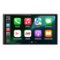 JVC - 7" Wireless Android Auto and Apple CarPlay Bluetooth with High Definition Screen - Black-Front_Standard