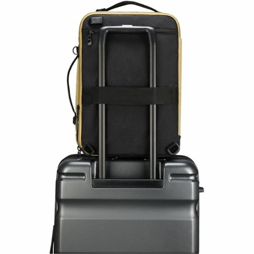 Swissdigital Design BERG Hybrid TSA-Friendly Briefcase With USB Charging Port RFID Protection and Fits Up to 16″ Laptop - Dark Khaki BUY ONLINE