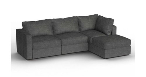 Lovesac - 4 Seats + 5 Sides Corded Velvet & Standard Foam