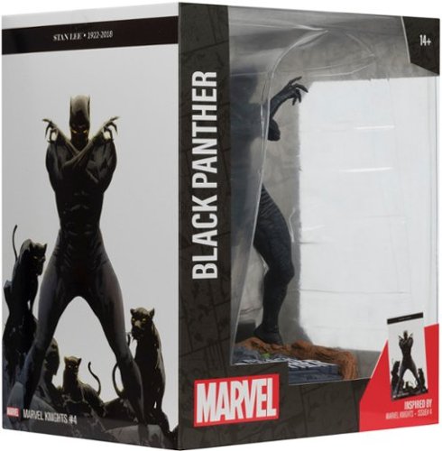 McFarlane Toys Marvel Black Panther 1:10th Scale Collectible with Scene (Marvel Knights #4) 6.9 Figure BUY ONLINE